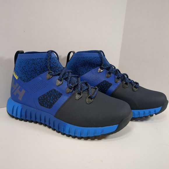 Helly Hansen Vanir Canter HT Hiking Waterproof Men's Blue/ Black Shoes ,Size 7.5 - Picture 1 of 12